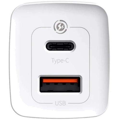 Зарядное устройство Baseus Wall Charger GaN2 Lite USB-C+USB фото 3