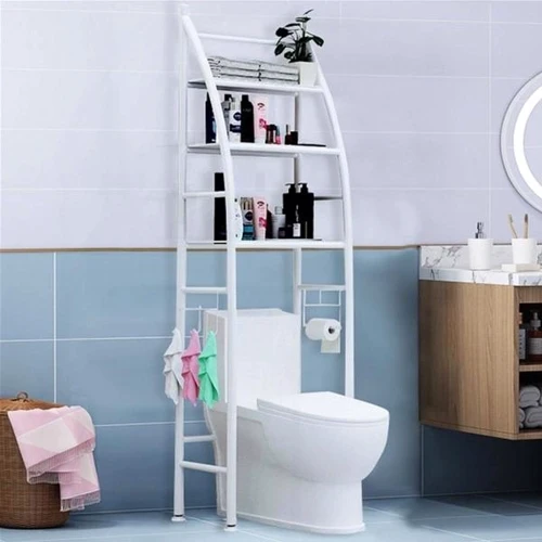 Полка-стеллаж Stenson для туалета 46х25х167 см (R30890)