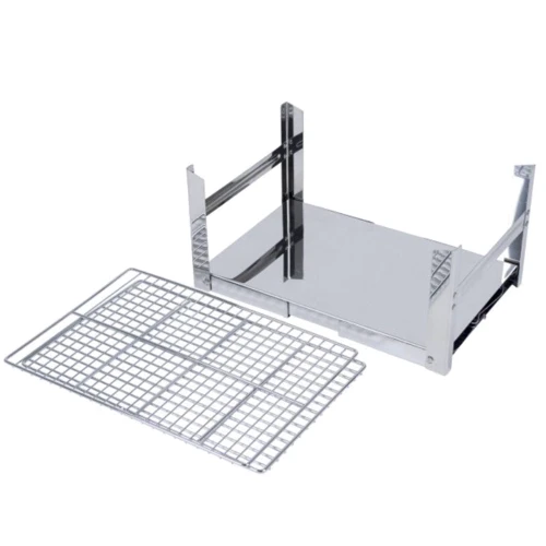 Гриль вугільний Bo-Camp Compact Delux Silver (8108360): Конструкція Раскладные