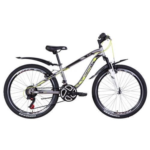 Велосипед 24" Discovery FLINT AM Vbr 2021 (хаки с красным (м))