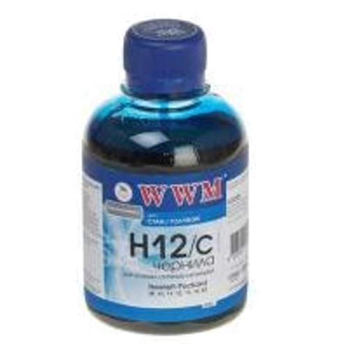 Чернила WWM HP №10/ 11/12/13/14/82 (Cyan) (H12/C)