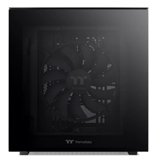 Корпус Thermaltake Divider 200 Tempered Glass (CA-1V1-00S1WN-00): Материал передней панели закалённое стекло