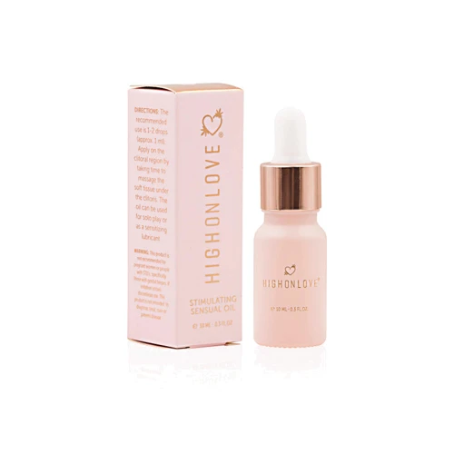 Міні каннабіс-масло для стимуляції та посилення відчуттів HighOnLove Stimulating Sensual Oil, 10 мл