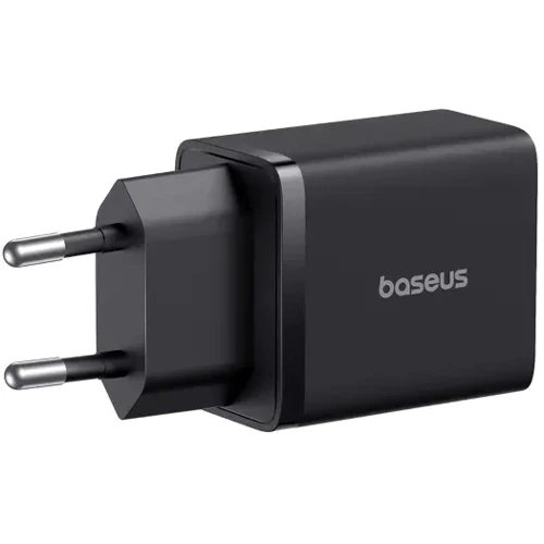 Зарядное устройство Baseus Wall Charger USB-C+USB Cube Fast Charger 20W Cluster Black (P10111403113-00): Количество USB-портов 2
