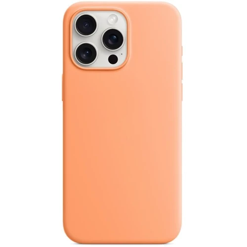 Чехол для iPhone Monblan Silicone Case MagSafe Orange Sorbet for iPhone 15 Pro Max
