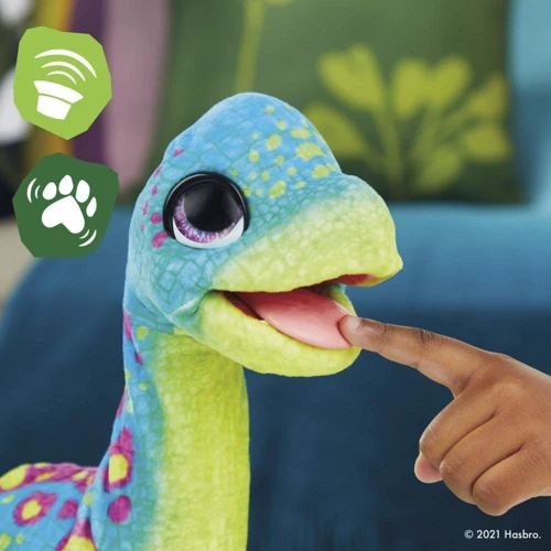 Интерактивная игрушка Furreal Friends Hasbro Снекин Сем Бронто (F1739) фото 4