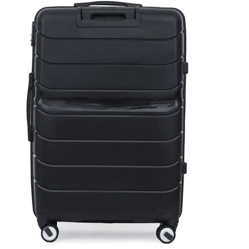 Чемодан Semi Line 30" (L) Black (T5618-3) (DAS302319): Фактура Матовая, Гладкая