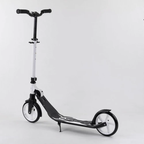 Самокат алюмінієвий Best Scooter білий (87280): Тип коліс литі