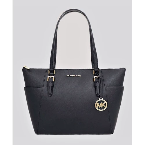 Жіноча сумка тоут Michael Kors чорна (193599717401)
