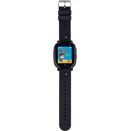 Смарт-годинник AmiGo GO001 iP67 Black: Сенсорний екран є