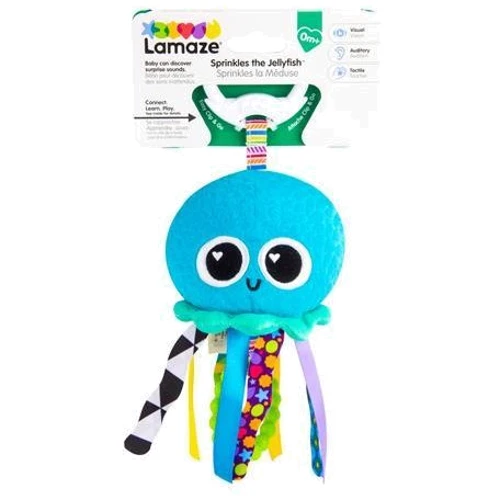 М'яка іграшка-підвіска Lamaze Медузка з прорізувачем (L27194): Виробник Lamaze