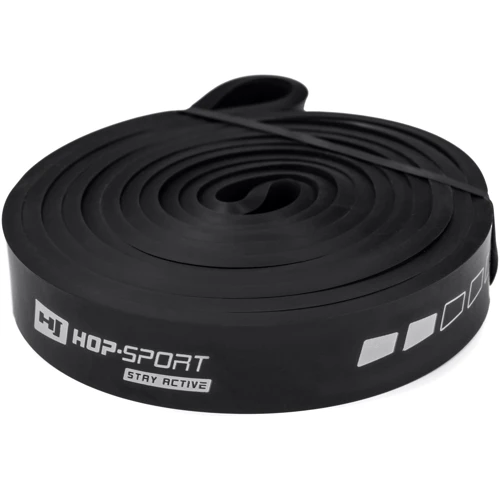 Эспандер Hop-Sport Резинка для фитнеса 12-30 кг черная (HS-L022RR) фото 6