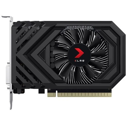 Видеокарта PNY GeForce GTX 1650 XLR8 Gaming OC 4GB (VCG16504SFPPB-O): Разрядность шины памяти, бит 128