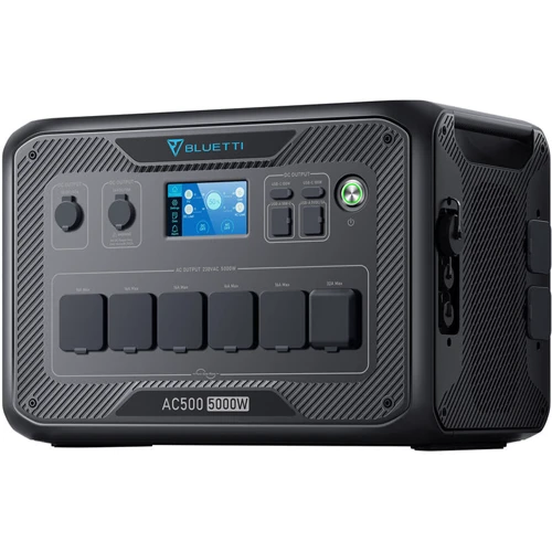 Комплект Bluetti AC500 5000W + B300S 3072Wh + 6х Фотомодулей JA Solar JAM54S30-400/MR: Выходы потребителей Автоприкуриватель, 220V, USB-A, USB-C