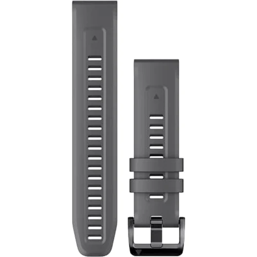 Ремешок Garmin QuickFit 22 Watch Bands Graphite Silicone ( 010-13111-01)