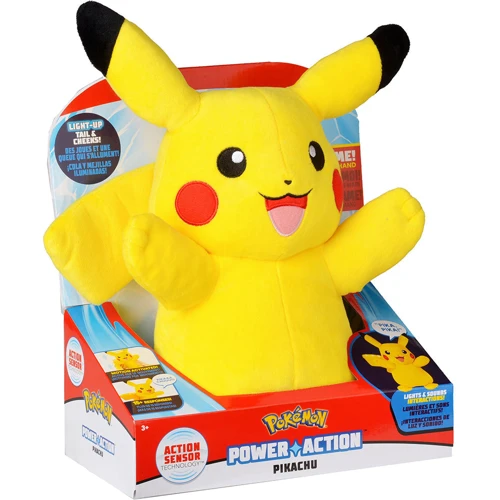 Інтерактивна м'яка іграшка Pokemon Пікачу 25 см (97834): Рекомендований вік от 4 лет