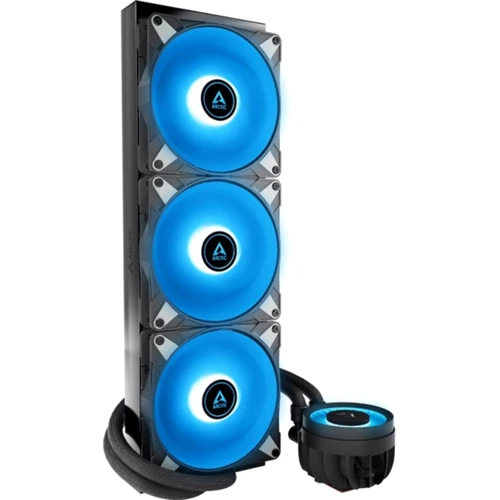 Кулер Arctic Liquid Freezer III 420 A-RGB Black (ACFRE00145A): Регулювання оборотів широтно-импульсная модуляция (PWM)
