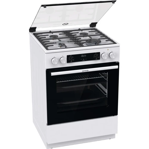 Плита комбинированная Gorenje GKS6C70WA: Тип духовки электричеcкая