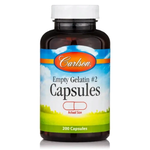 Carlson Labs Small #2 Empty Caps Пустые капсулы 200 капсул
