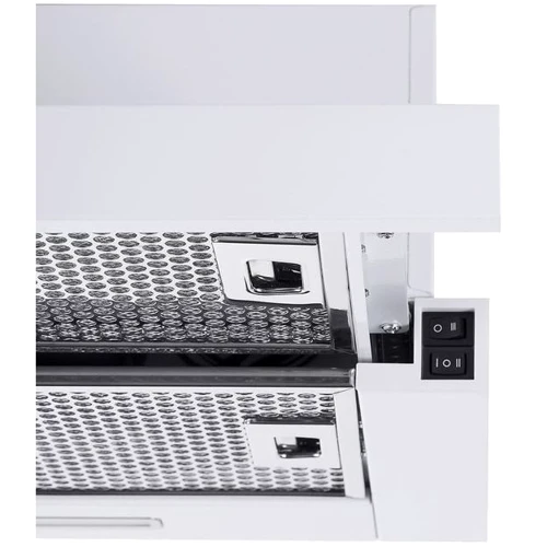 Витяжка Perfelli TL 5316 WH 700 LED: Матеріал корпусу метал