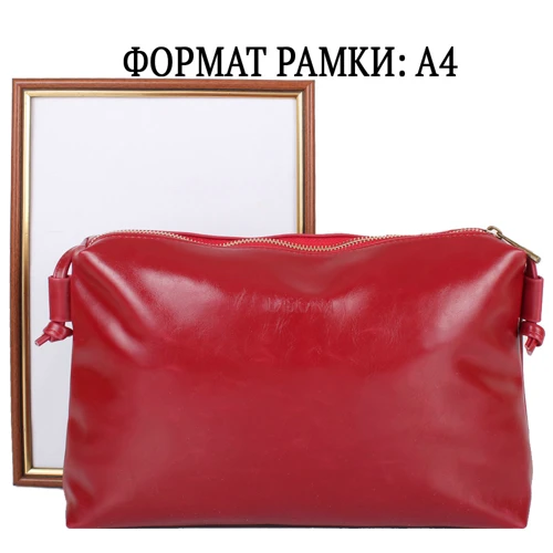 Женская сумка через плечо Laskara красная (LK10192-red): Пол Женский