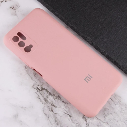 Чехол для телефонов Mobile Case Silicone Cover Shield Camera Pink for Xiaomi Redmi Note 10 5G / Poco M3 Pro / Poco M3 Pro 5G: Материал силикон