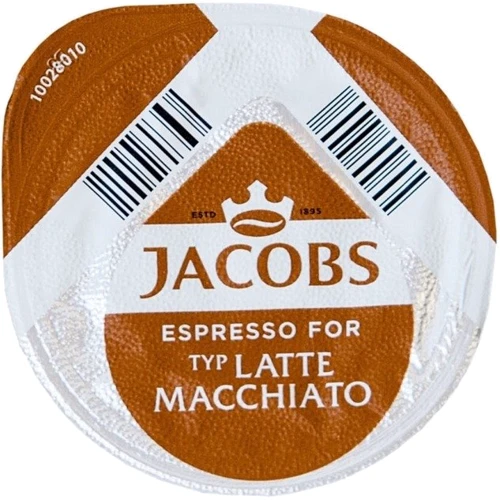 Кофе в капсулах Jacobs Tassimo Latte Macchiato Caramel 268 г (8711000504802): Вид напитка Кофе в капсулах