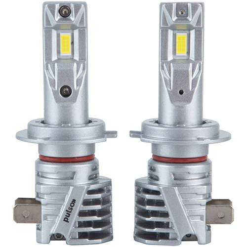 Светодиодная автолампа Pulso M6-H7/LED-chips 7535/9-18v/2x28w/6000Lm/6500K (M6-H7)