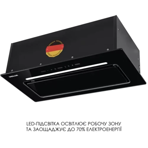 Вытяжка Weilor LUMINA WBG 65 BLACK фото 6