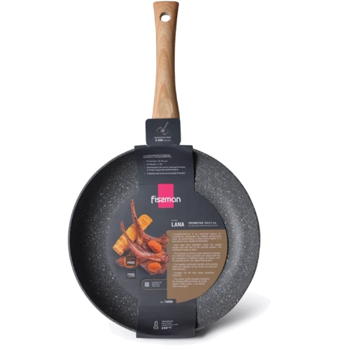Сковорода Fissman LANA 24x4.5 см (14494): Крышка в комплекте нет