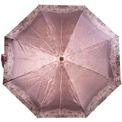 Зонт женский полуавтомат Art Rain коричневый (ZAR3614-52)