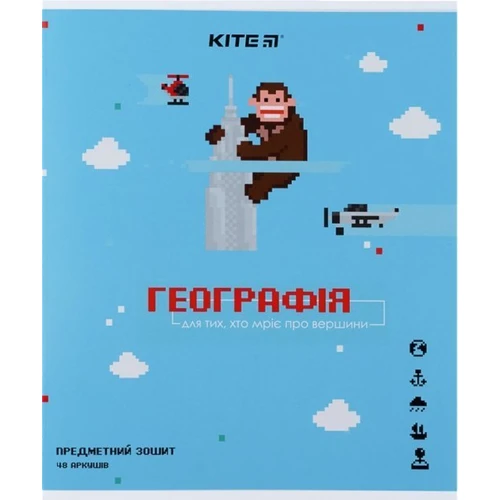 Комплект предметних зошитів Kite Pixel, 48 л. (8 предметів) K21-240P фото 6