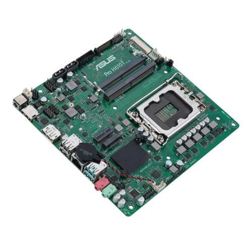 ASUS PRO H610T-CSM: Разъемы на плате USB 3.2 Gen 1, USB 2.0, СОМ, SATA 3.0, M.2