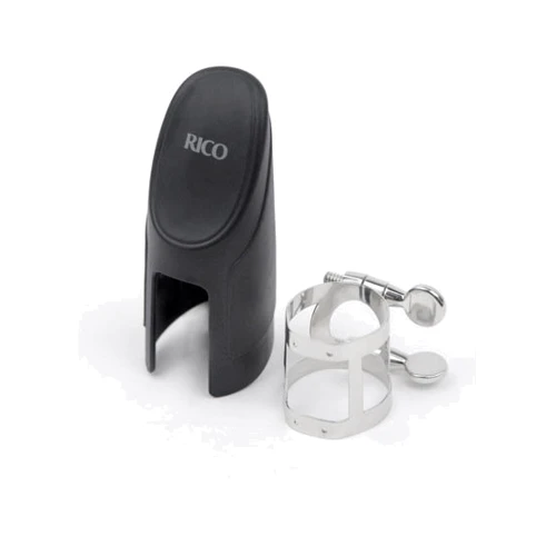 RICO RSS1N Rico Ligature & Cap - Soprano Sax Nickel Plated