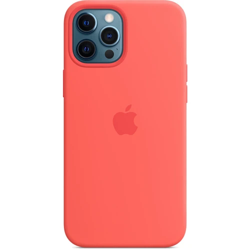 Чохол для iPhone Apple Silicone Case with MagSafe Pink Citrus (MHL93) for iPhone 12 Pro Max
