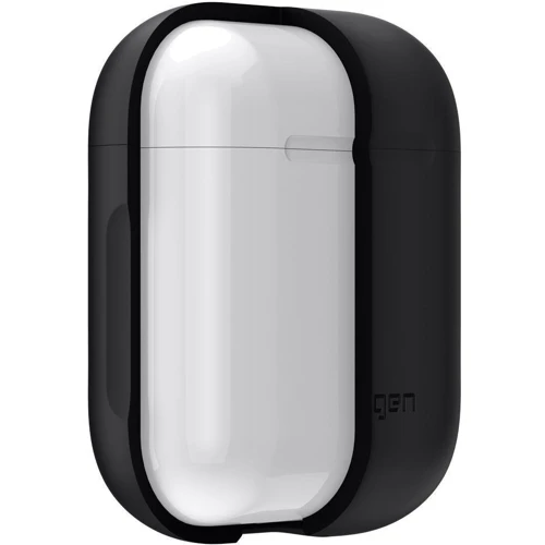 Чехол для наушников Spigen Silicone Case with Belt Black (066CS24808) for Apple AirPods: Совместимость AirPods