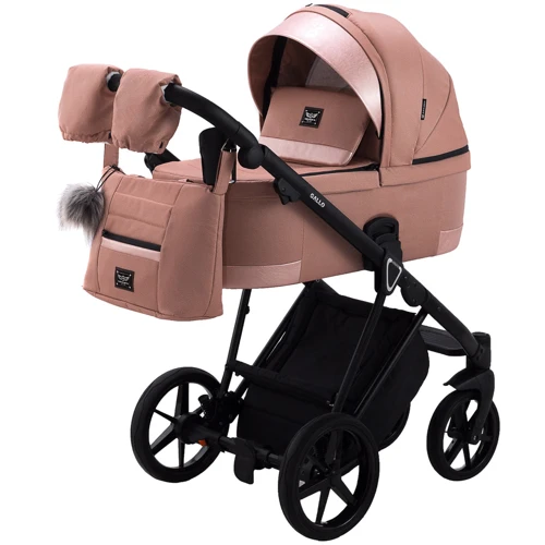 Коляска 2 в 1 Adamex Gallo Thermo GA-4 rose pink фото 12