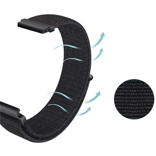 Ремешок BeCover Nylon Style White for Xiaomi iMi KW66/Mi Watch Color/Haylou LS01/Watch S1 Active (705886): Тип Ремешок