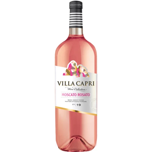 Вино Villa Capri Moscato Rosato рожеве напівсолодке 1.5л 9-13% (PLK4820189292418)