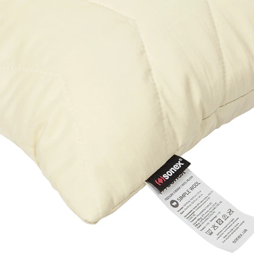 Подушка Sonex Simple Wool 70х70 см бежевая (SO102380): Тип Обычная подушка