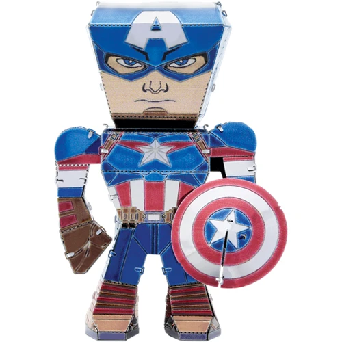 Металлический 3D конструктор Fascinations Marvel Avengers - Капитан Америка (MEM001)