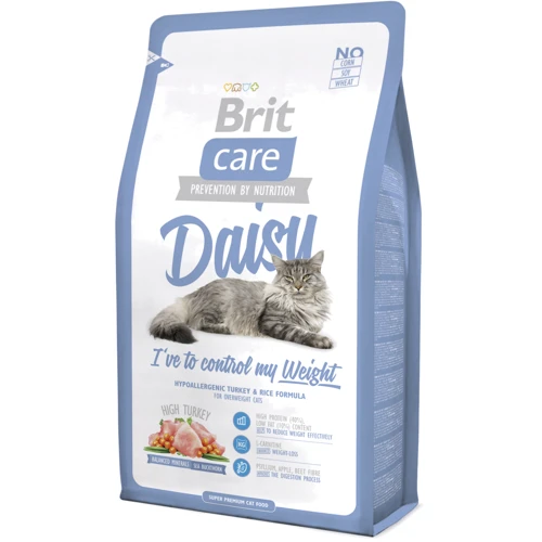 Сухой корм для кошек с избыточным весом Brit Care Daisy I have to control my Weight 2 кг (8595602505647)