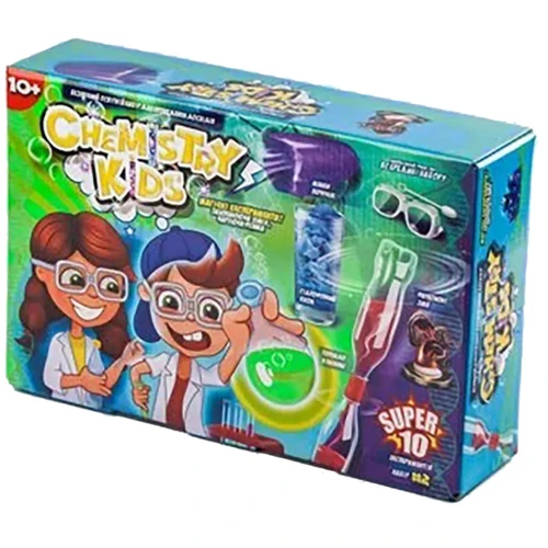 Набор для проведения опытов Danko Toys "Chemistry Kids" CHK-01-01-04U УКР (CHK-01-02U)