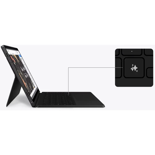 Аксессуар для планшетных ПК Samsung Book Cover Keyboard White for Samsung X520/X526 Galaxy Tab S10 FE (EF-DX725UWEGWW) фото 10