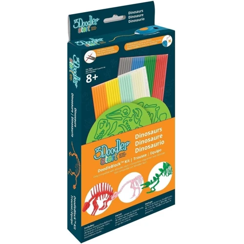 Набір для 3Doodler Start, Динозаври (3DS-DBK-DN-COM)