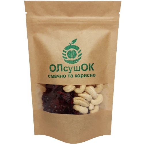 Микс ОЛсушОК клюква и кешью 100 г (4820252920088)