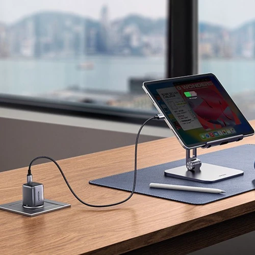 Зарядное устройство Ugreen USB-C Wall Charger CD319 Nexode Mini 30W Gray (90666) фото 8