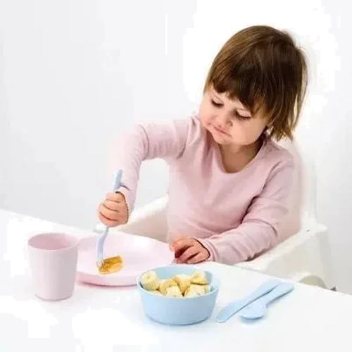 Набор детской столовой посуды IKEA KALAS 36 предметов (70461385)