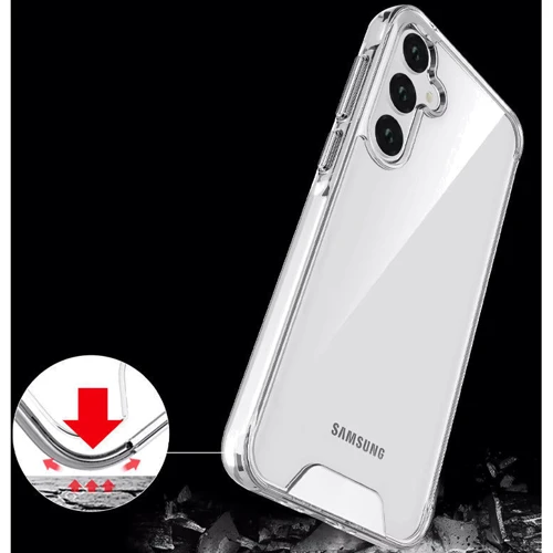 Чохол для телефона TPU Case Space Transparent для Samsung A356 Galaxy A35: Тип накладка на заднюю часть