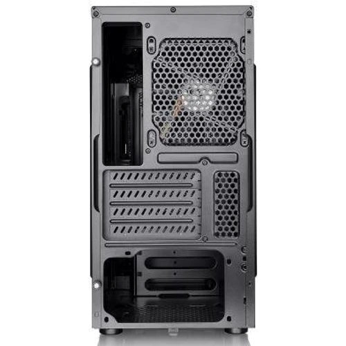 Корпус Thermaltake Versa H13 Black (CA-1D3-00S1NN-00): Матеріал передній панелі пластик + метал